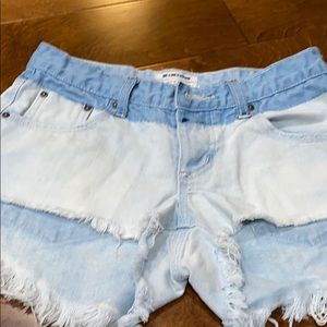 One teaspoon shorts